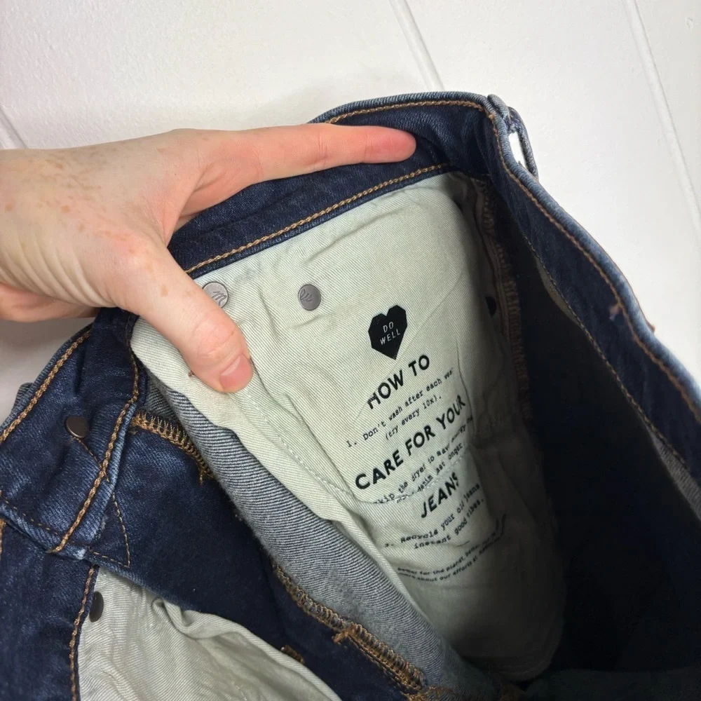 Madewell Men's Authentic Flex Denim Slim Fit Blue Jeans Size 28X30 MSRP $138